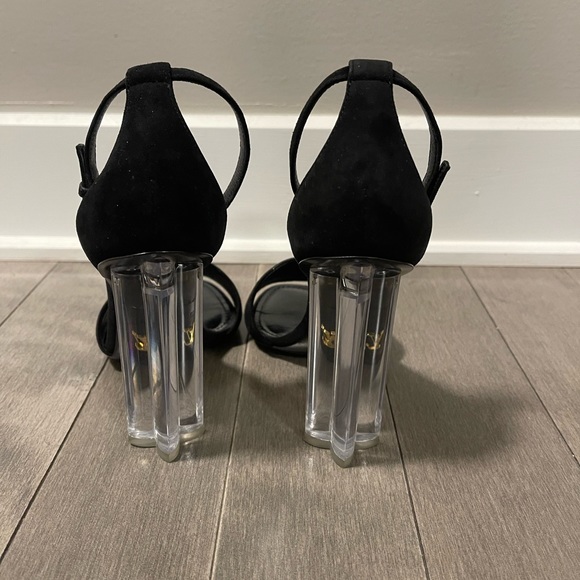 louis vuitton crytal flower high heels sandals - Picture 4 of 4